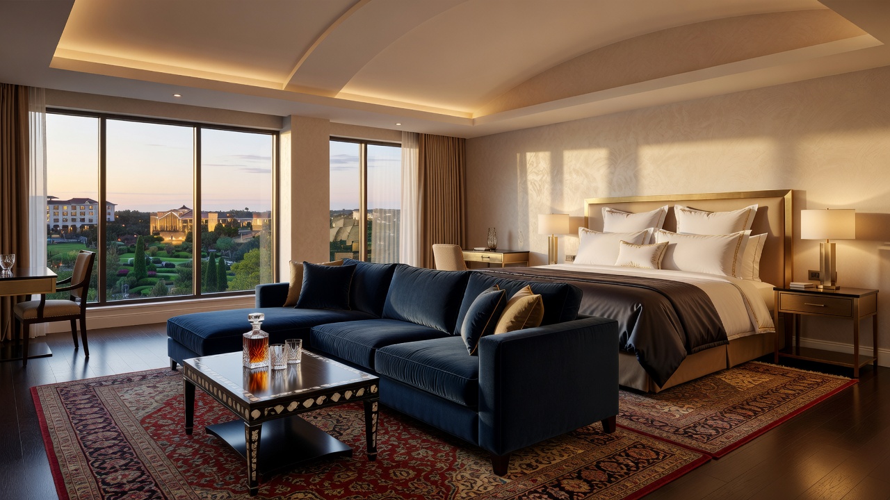 Luxurious suite interior at Casino Rama Resort